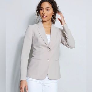 Tahari by Arthur S. Levine Brown Blazer Sz8